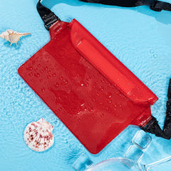 Waterproof Touch Screen Phone Pouch with Waist Strap