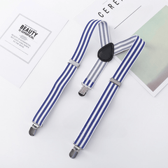 Kids Suspenders & Bow Tie Set - Y Back, Adjustable, Strong Clips