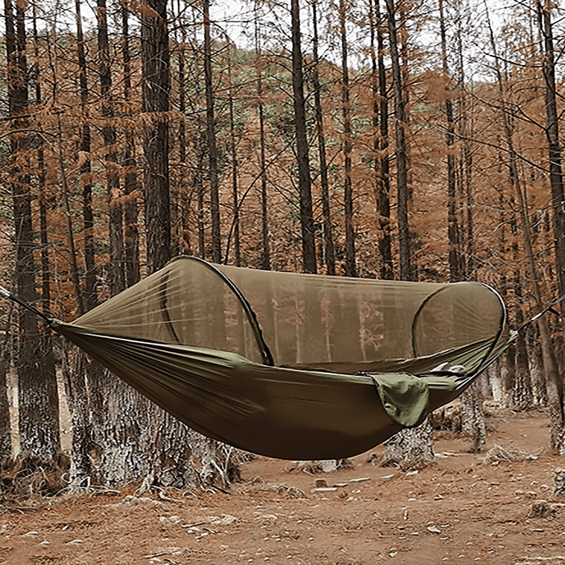 Portable Hammock With Mosquito Net & Straps