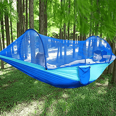 Portable Hammock With Mosquito Net & Straps
