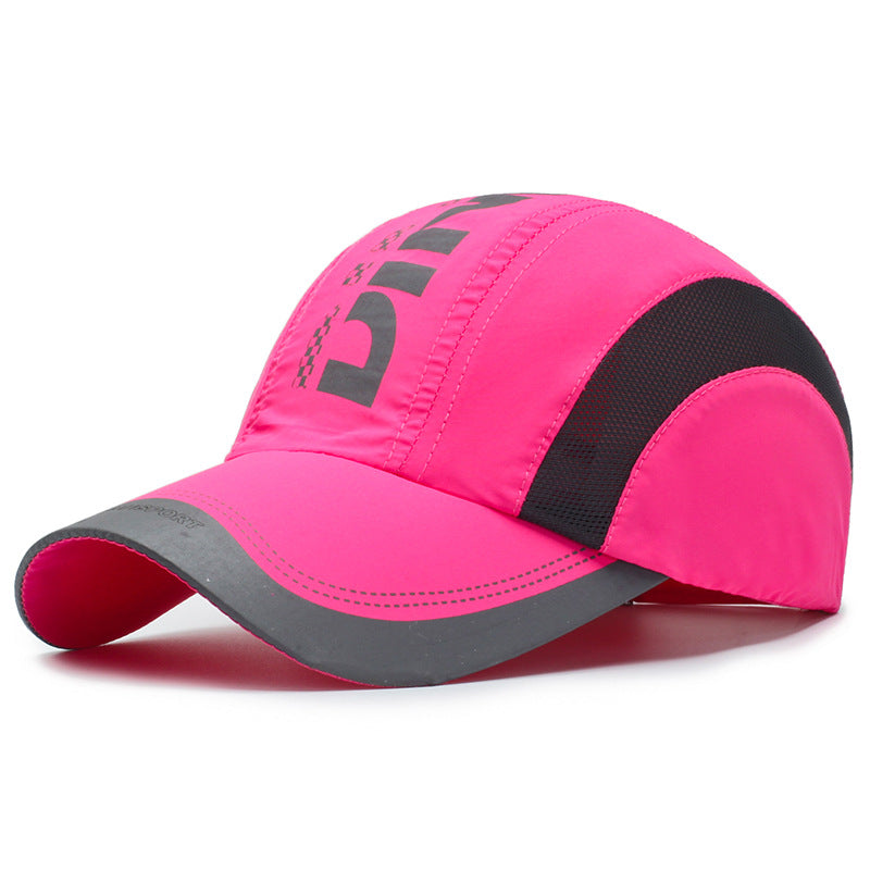 Summer Quick Drying Cap Outdoor Sports Sunscreen Breathable Mesh Cap