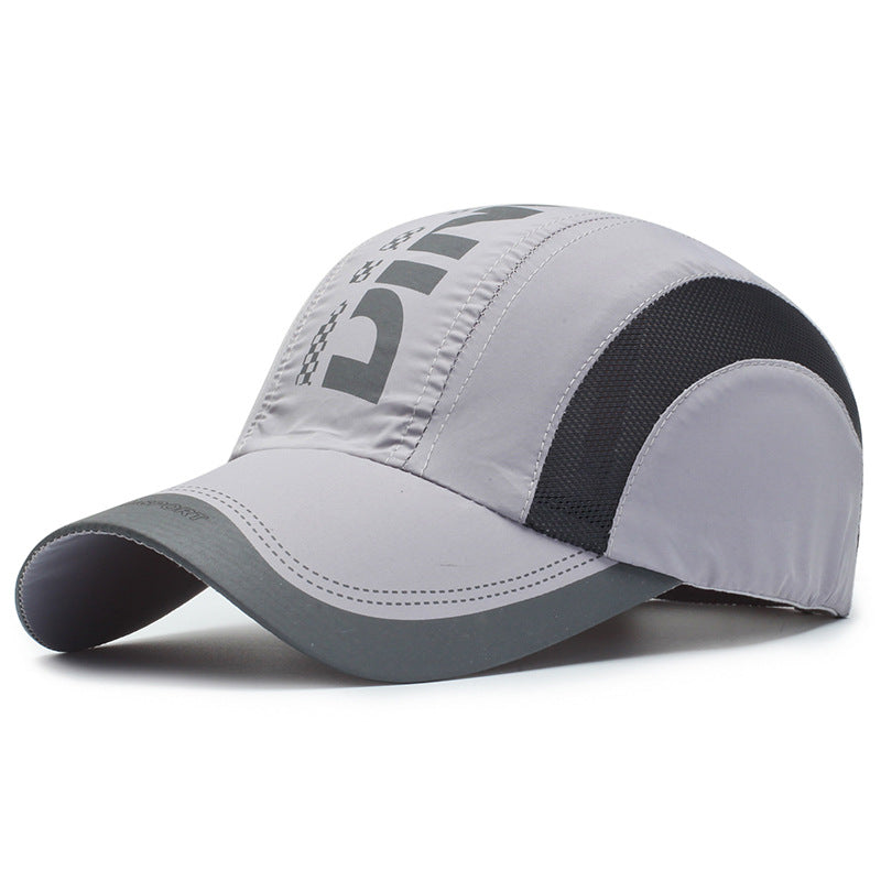 Summer Quick Drying Cap Outdoor Sports Sunscreen Breathable Mesh Cap
