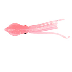 5pcs Luminous Squid Lures 3.14in Soft Bait Saltwater Fishing Glow in Dark