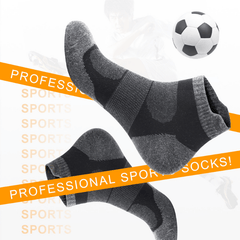 7 Pairs Men's Breathable Cotton Ankle Socks Moisture Wicking Sports Socks