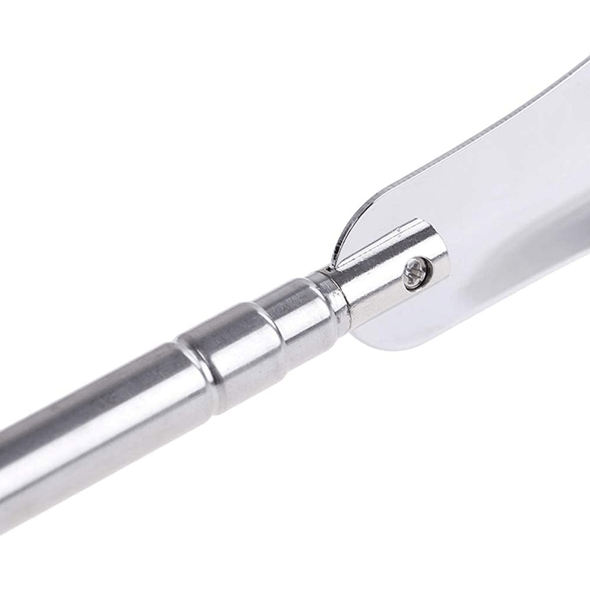 Stainless Steel Extendable Shoe Horn Non Slip Handle Flexible Shoe Spoon