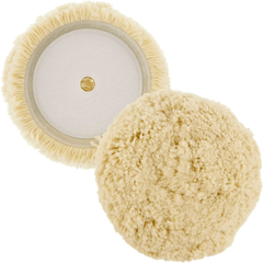 17 Wool Hook & Loop Buffing Pad Compound Cutting Polishing Automotive Marine