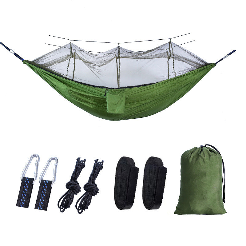 Portable Hammock with Mosquito Net for 2 People