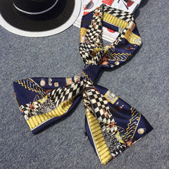 Twill Hair Ribbon Bag Tie Small Ribbon Bag Accessories