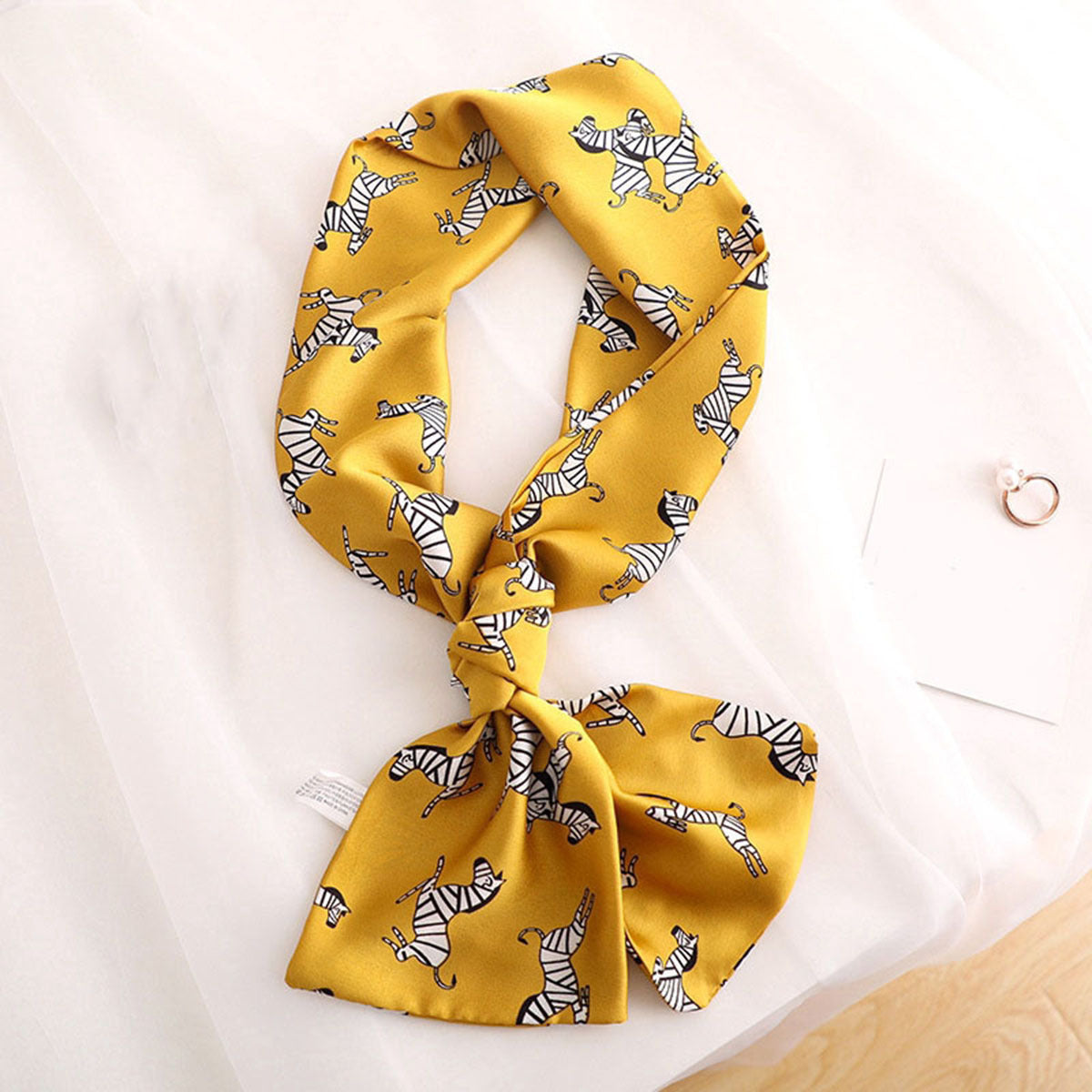 Twill Hair Ribbon Bag Tie Small Ribbon Bag Accessories