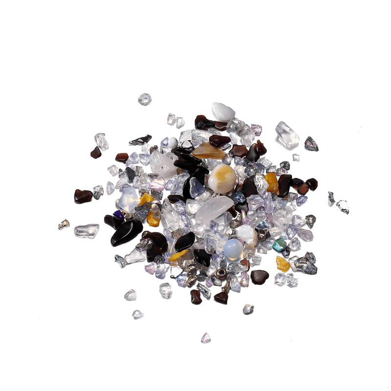 20g Mix Glass Crushed Stone Crystal Gravel for Epoxy Resin Crafts