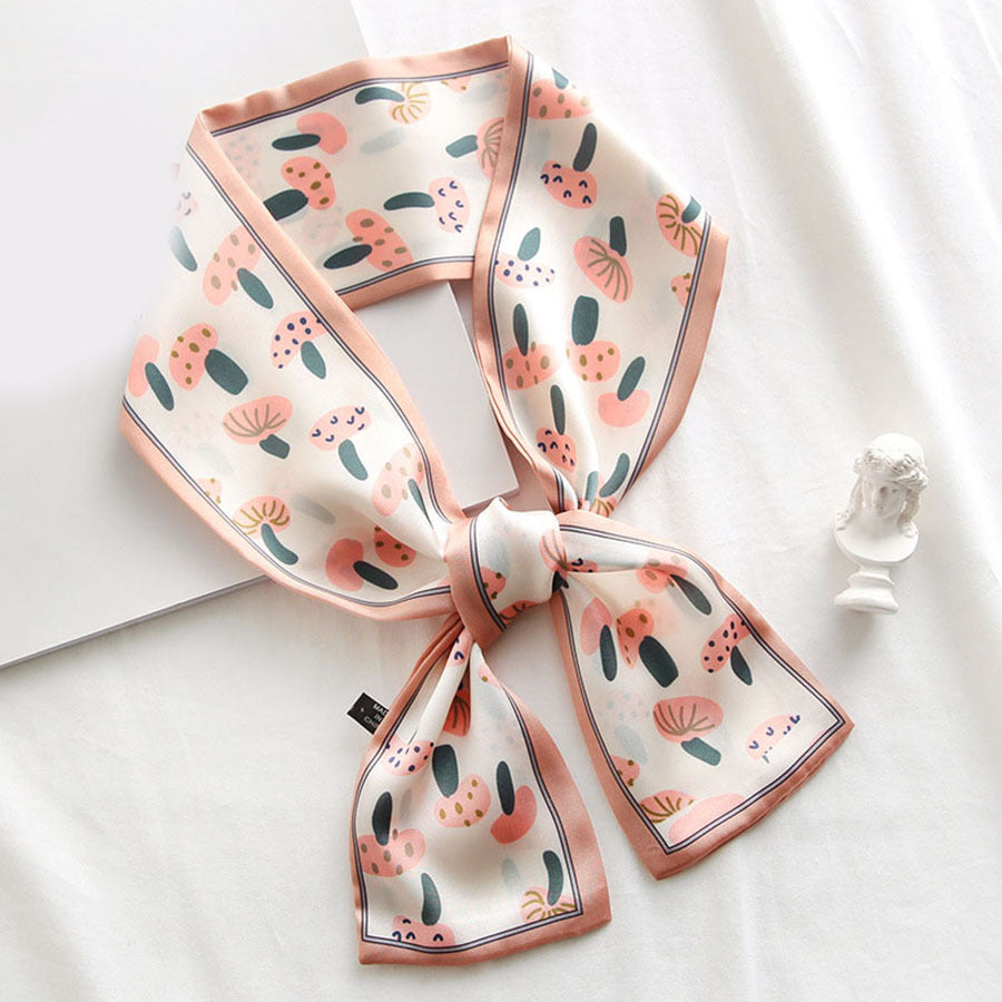 Twilly Ribbon Bag Tied Handle Small Ribbon Scarf