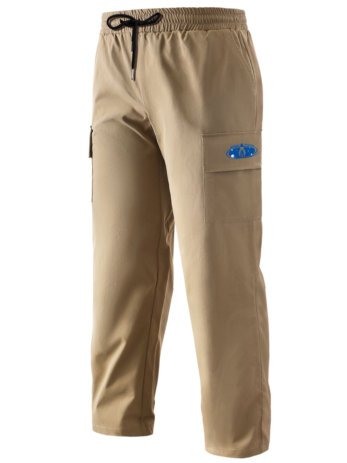 Men's Cargo Pants Loose Casual Drawstring Work
