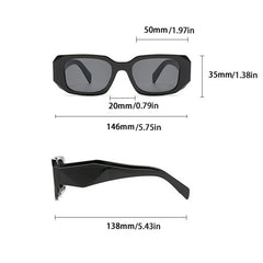 Y2K Square Sunglasses UV400 Sun Shades Glasses