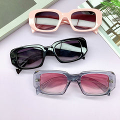 Y2K Square Sunglasses UV400 Sun Shades Glasses