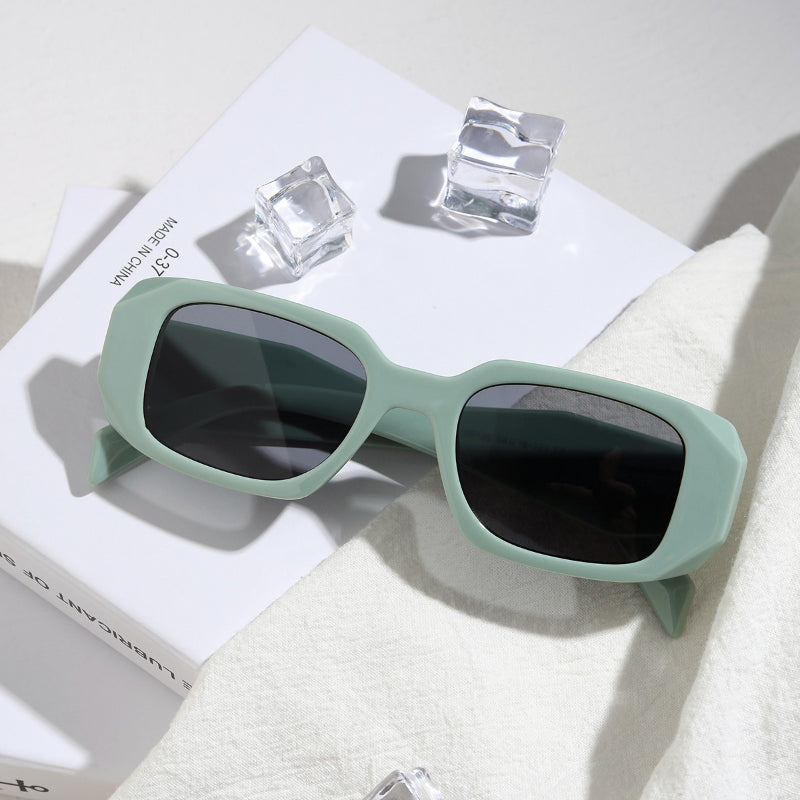 Y2K Square Sunglasses Candy UV400 Sun Shades for Beach