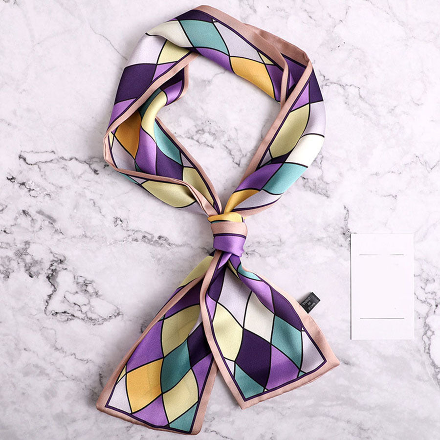Ladies' Twilly Ribbon Bag Ties Casual Outdoor Wrist Ribbon