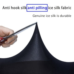 Car Sunscreen Ice Silk Cuffs Men's Arm Protection Thin Style Gloves