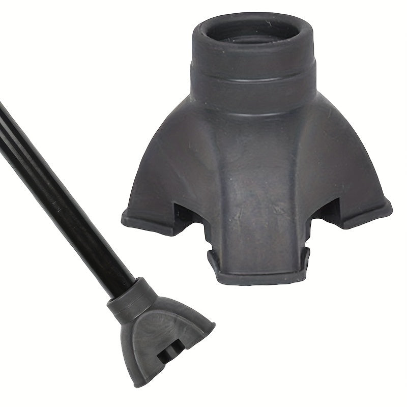 Rubber Grip Walking Cane Tips - Stability and Traction