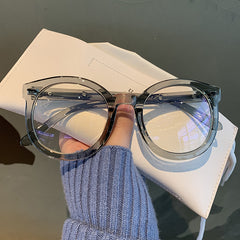Y2K Candy Round Clear Lens Computer Glasses