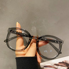 Y2K Candy Round Clear Lens Computer Glasses