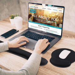 Keyboard Wrist Rest Pad Mouse Wrist Cushion Support Pain Relief