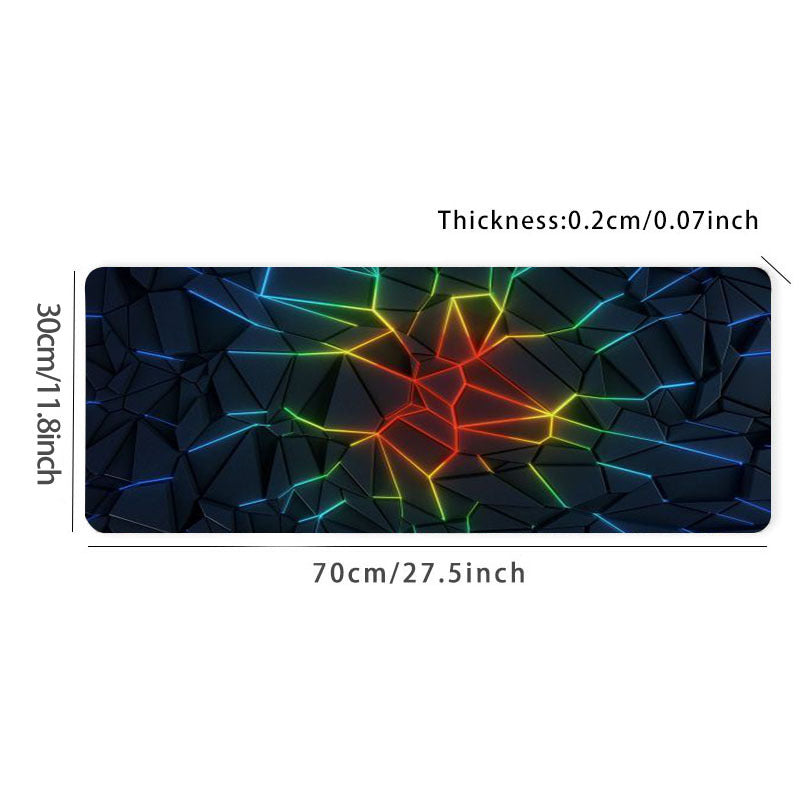 Science & Tech Print Mouse Pad Computer Keyboard Mat Large Desk Pads