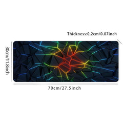 Science & Tech Print Mouse Pad Computer Keyboard Mat Large Desk Pads