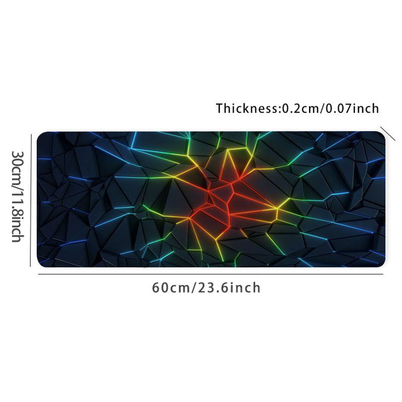 Science & Tech Print Mouse Pad Computer Keyboard Mat Large Desk Pads