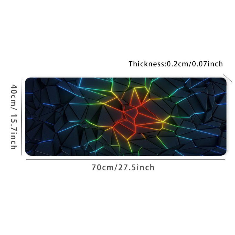 Science & Tech Print Mouse Pad Computer Keyboard Mat Large Desk Pads