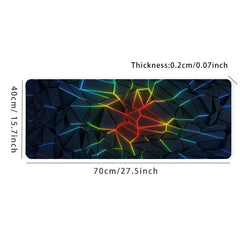 Science & Tech Print Mouse Pad Computer Keyboard Mat Large Desk Pads