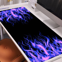 Purple Flame Mouse Pad Gamer XL Home Large Mousepad XXL Playmat