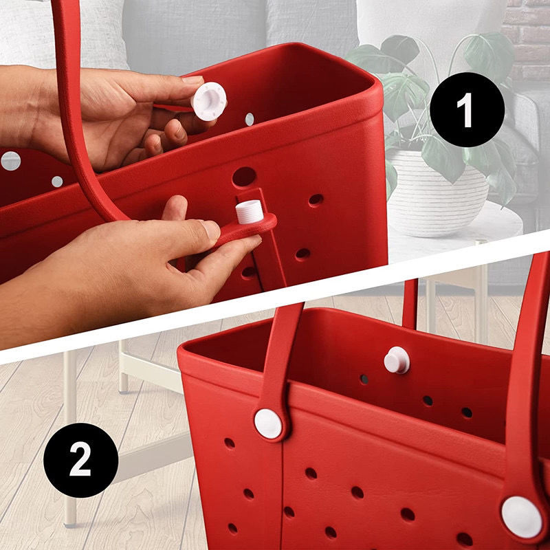 Mini Portable Beach Bag Button Rivets for Tote Bag