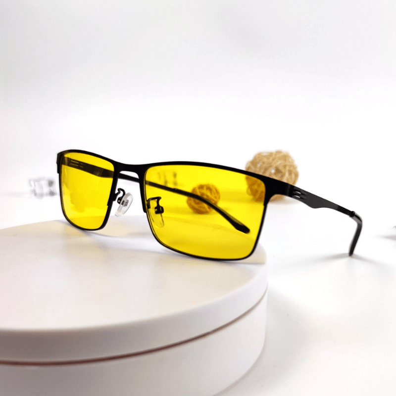 Men's Night Vision Goggles Sunglasses Clear Glasses For Driver Car Sunglasses