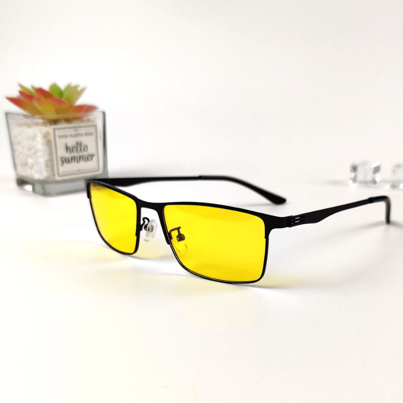 Men's Night Vision Goggles Sunglasses Clear Glasses For Driver Car Sunglasses