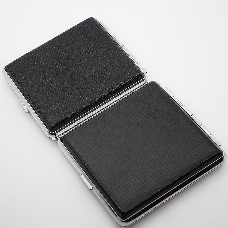 Pu Leather Cigarette Box - 20 Cigarette Capacity