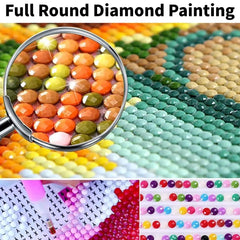 Dog DIY 5D Diamond Painting Full Drill Kit Home Decor 30x20cm Frameless