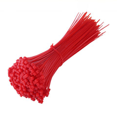 100pcs Clear Zip Ties Nylon Cable Ties 19 Heavy Duty Cord Strap