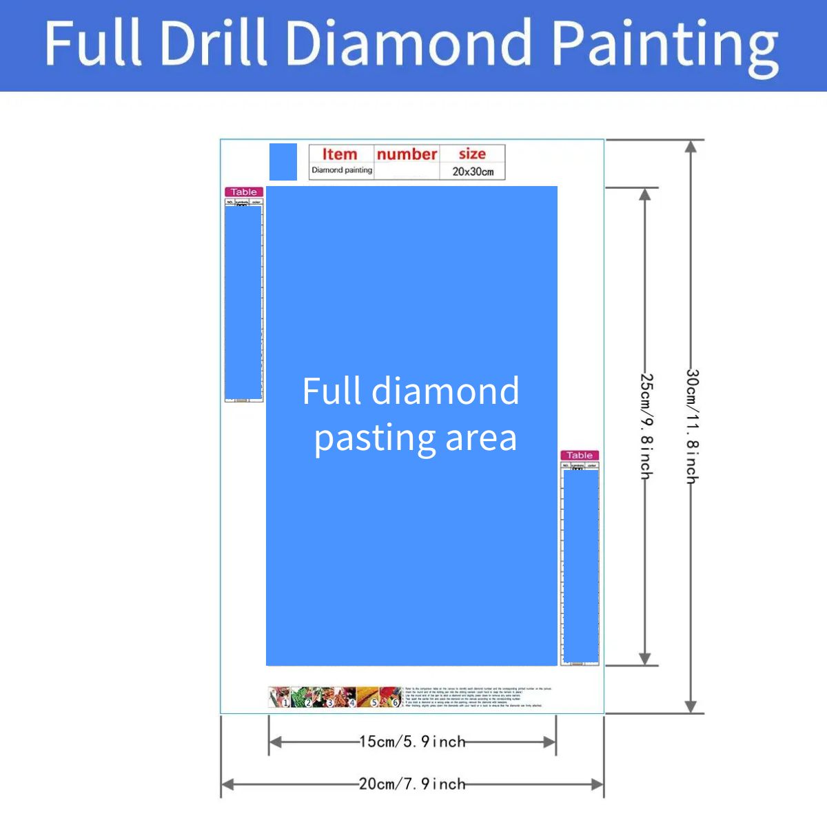 Owl Diamond Painting Kit 5D Full Drill Wall Decoration Gift