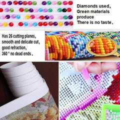 Owl Diamond Painting Kit 5D Full Drill Wall Decoration Gift