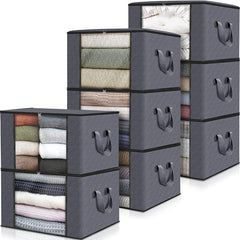 Large Capacity Clothes Organizer Zipper Dustproof Container For Wardrobe