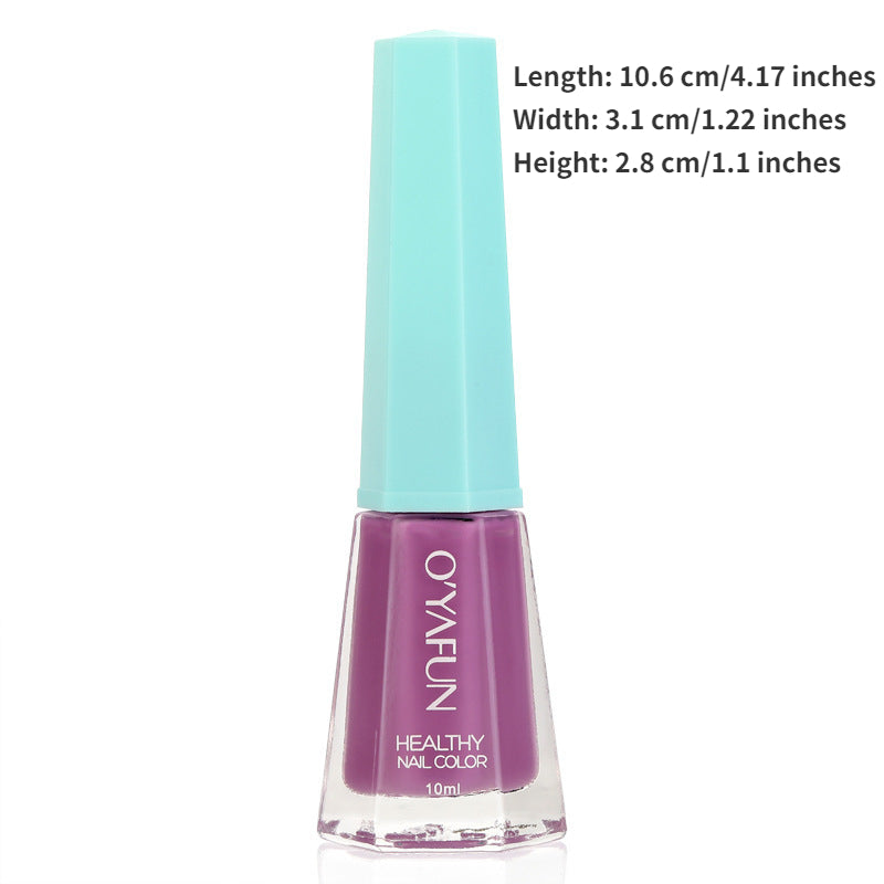 Non Fading Quick Dry Nail Polish for Manicure DIY