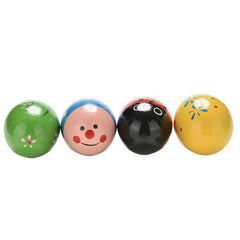 Colorful Wooden Sand Eggs Instruments for Kids