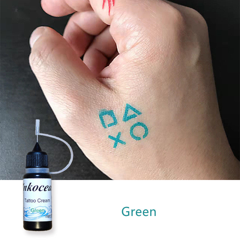10ml Tattoo Ink Juice Tattoo Cream Waterproof for Men and Women