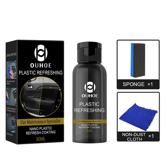 30ml 50ml Plastics Revitalizing Coating Agent Automotive Interior Cleaning