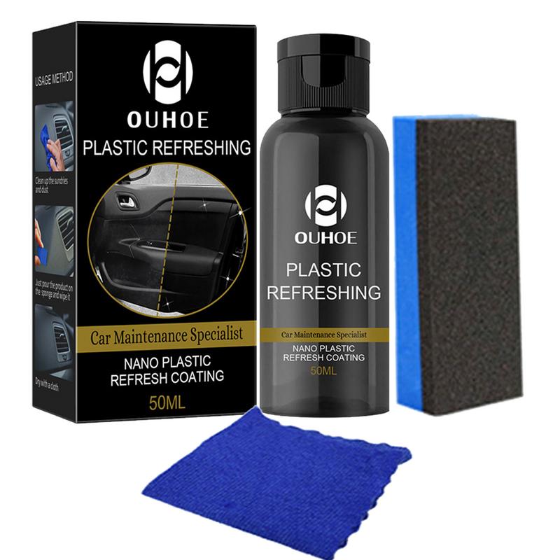 30ml 50ml Plastics Revitalizing Coating Agent Automotive Interior Cleaning