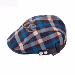 Baby Beret Hat Herringbone Flat Adjustable Cap Comfortable Toddler Sun Cap