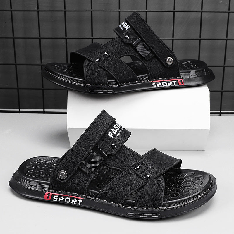 Men's Wear Resistant Non Slip Sandals Quick Drying Comfy Slides