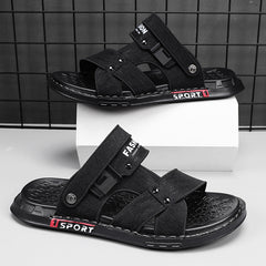 Men's Wear Resistant Non Slip Sandals Quick Drying Comfy Slides
