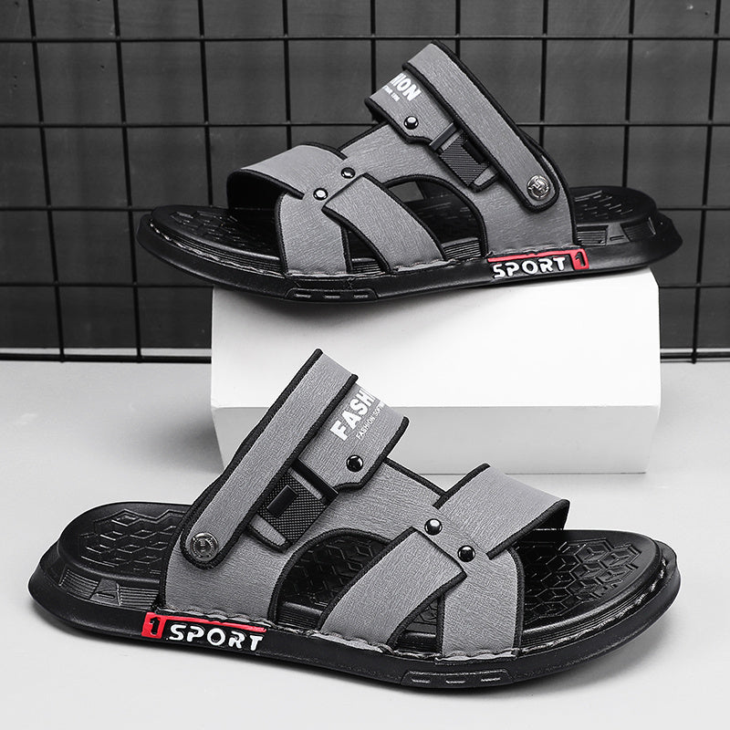 Men's Wear Resistant Non Slip Sandals Quick Drying Comfy Slides