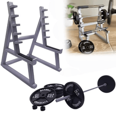 Barbell Pen Holder Squat Rack Pen Holder Fitness Desktop Ornament